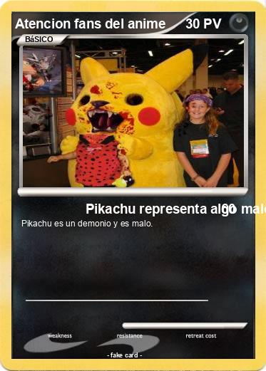 Pokemon Atencion fans del anime