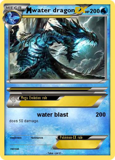 Pokemon water dragon