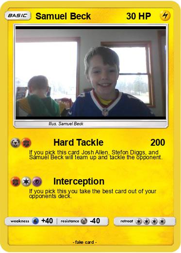 Pokemon Samuel Beck
