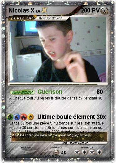 Pokemon Nicolas X