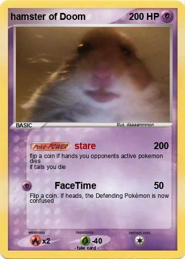 Pokemon hamster of Doom