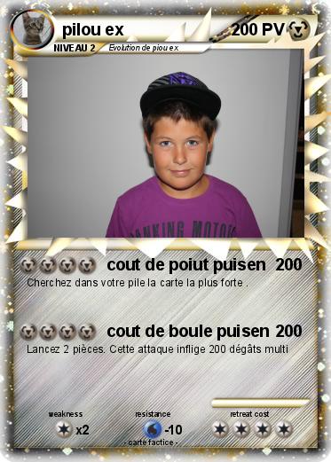Pokemon pilou ex