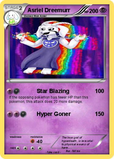 Pokemon Asriel Dreemurr