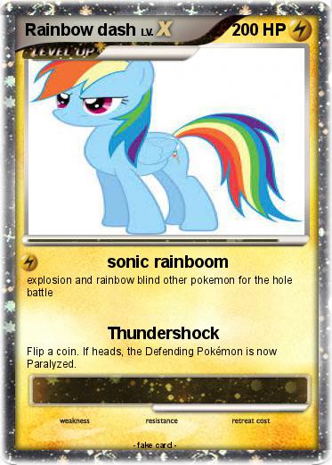 Pokemon Rainbow dash