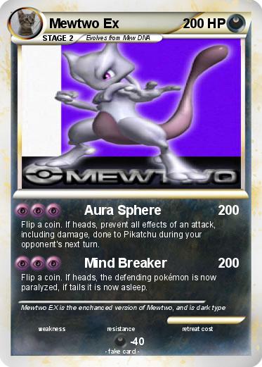 Pokemon Mewtwo Ex