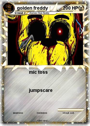 Pokemon golden freddy