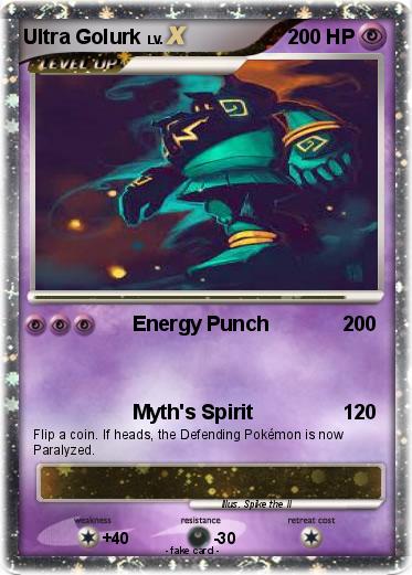 Pokemon Ultra Golurk