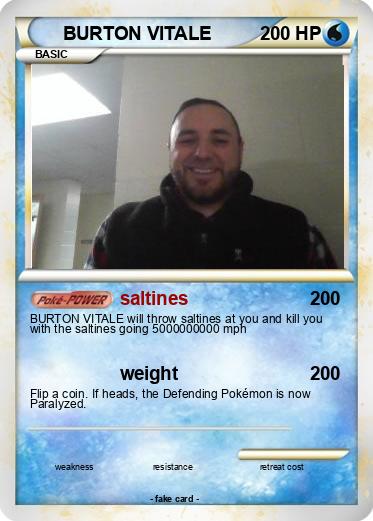 Pokemon BURTON VITALE