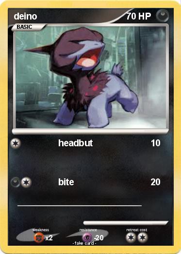 Pokemon deino