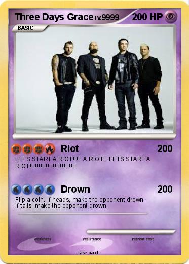 Pokemon Three Days Grace