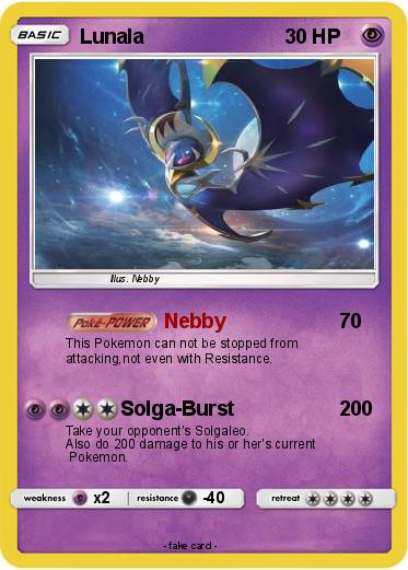 Pokemon Lunala