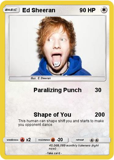 Pokemon Ed Sheeran