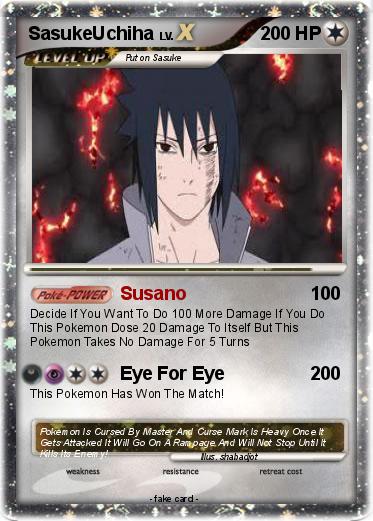 Pokemon SasukeUchiha