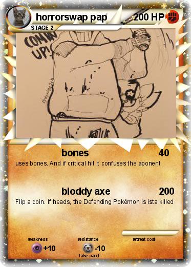 Pokemon horrorswap pap
