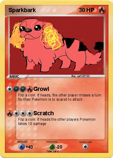 Pokemon Sparkbark