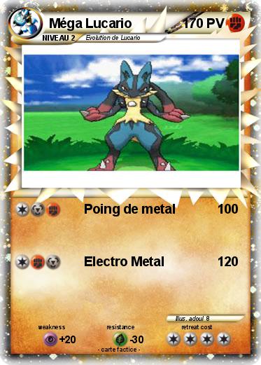 Pokemon Méga Lucario