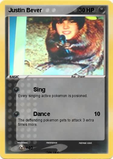 Pokemon Justin Bever