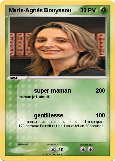 Pokemon Marie-Agnès Bouyssou
