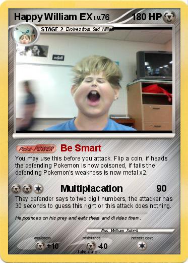 Pokemon Happy William EX