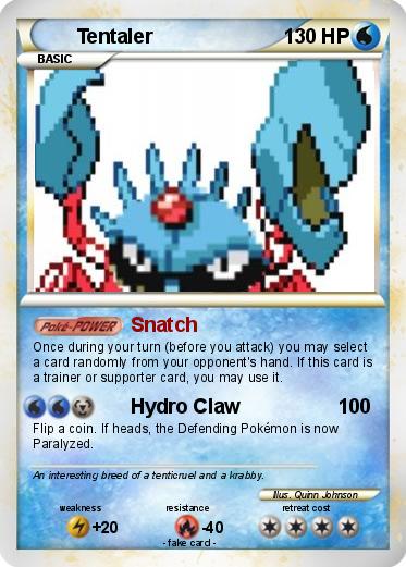 Pokemon Tentaler