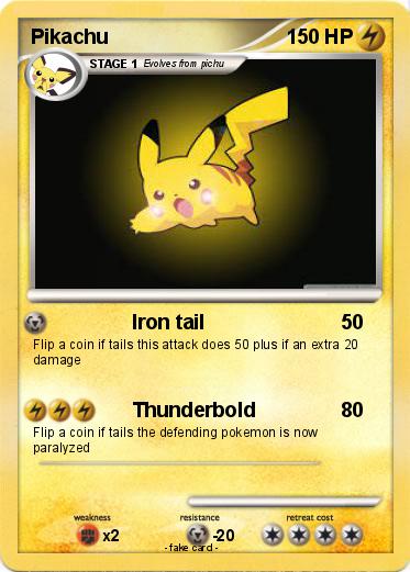 Pokemon Pikachu