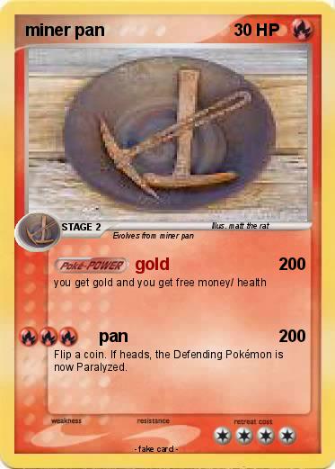 Pokemon miner pan