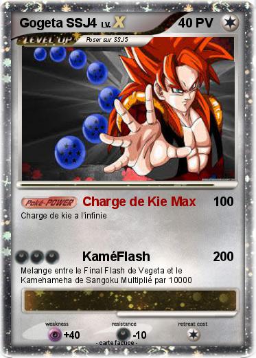 Pokemon Gogeta SSJ4