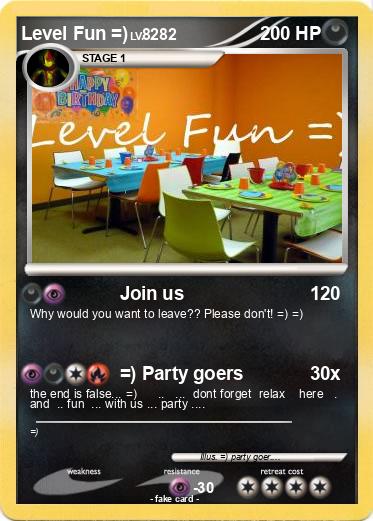 Pokemon Level Fun =)