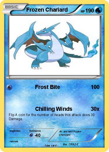 Pokemon Frozen Chariard