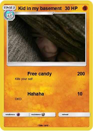 Pokemon Kid in my basement