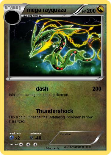 Pokemon mega rayquaza