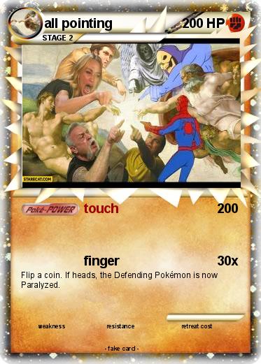 Pokemon all pointing