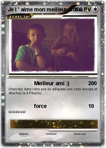 Pokemon Je l ' aime mon meilleur ami