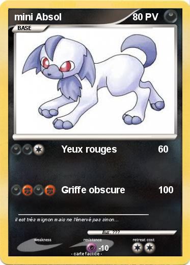 Pokemon mini Absol