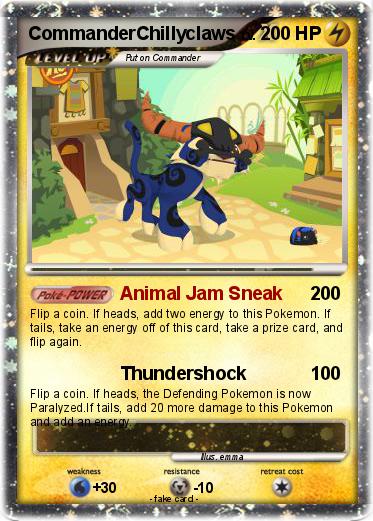 Pokemon CommanderChillyclaws