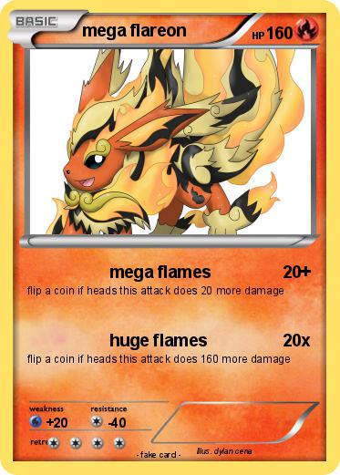 Pokemon mega flareon
