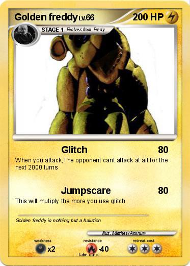 Pokemon Golden freddy