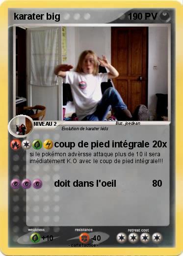 Pokemon karater big