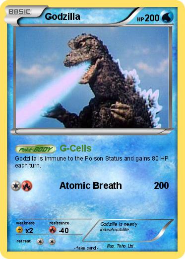 Pokemon Godzilla