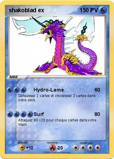 Pokemon shakoblad ex