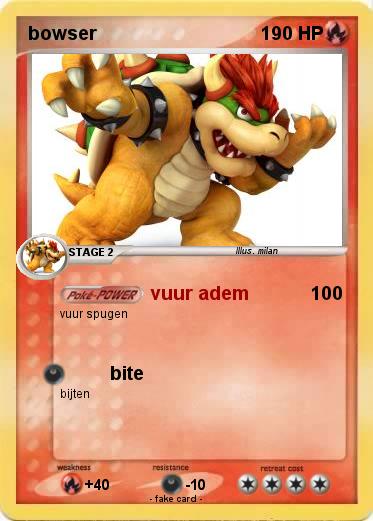 Pokemon bowser