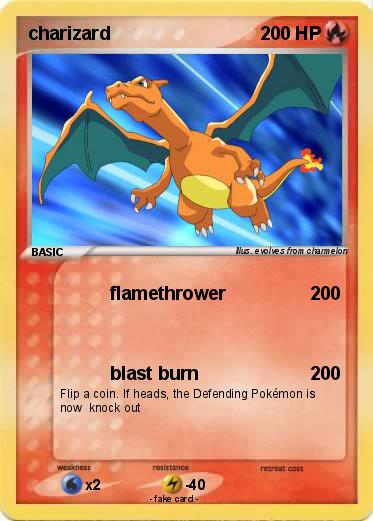 Pokemon charizard