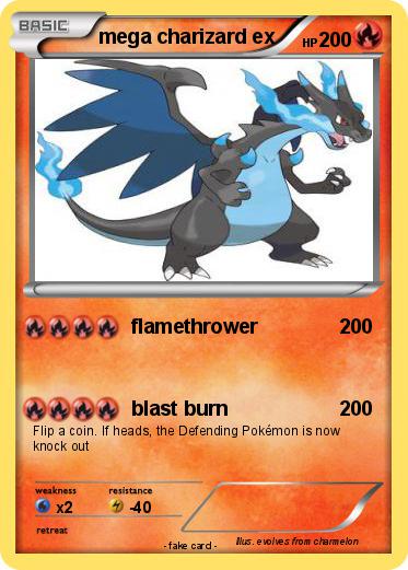 Pokemon mega charizard ex