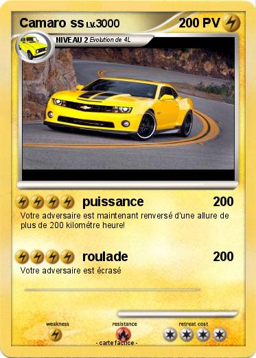 Pokemon Camaro ss