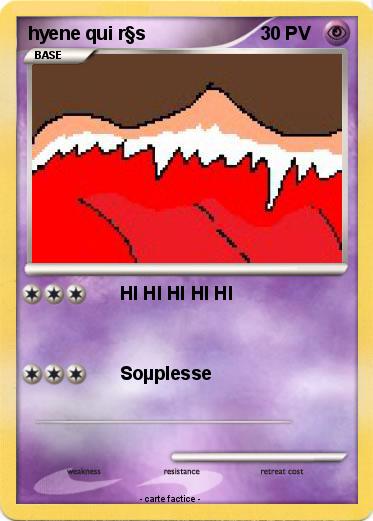 Pokemon hyene qui r§s