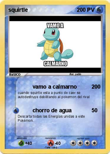 Pokemon squirtle