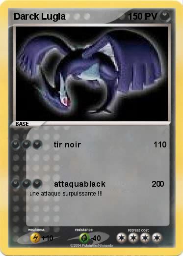 Pokemon Darck Lugia