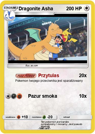Pokemon Dragonite Asha