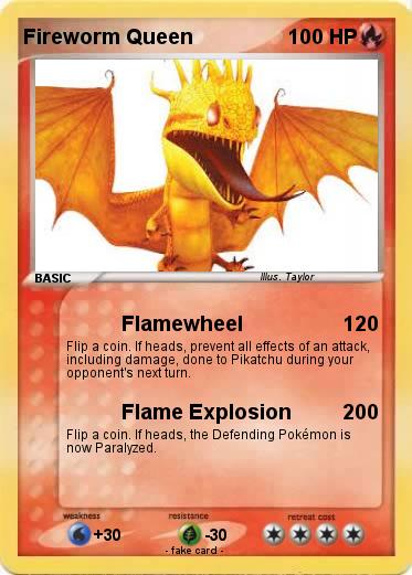 Pokemon Fireworm Queen