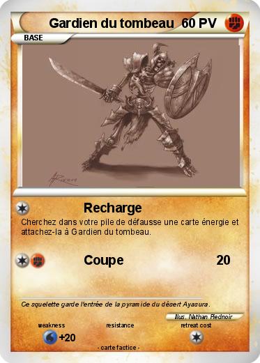 Pokemon Gardien du tombeau